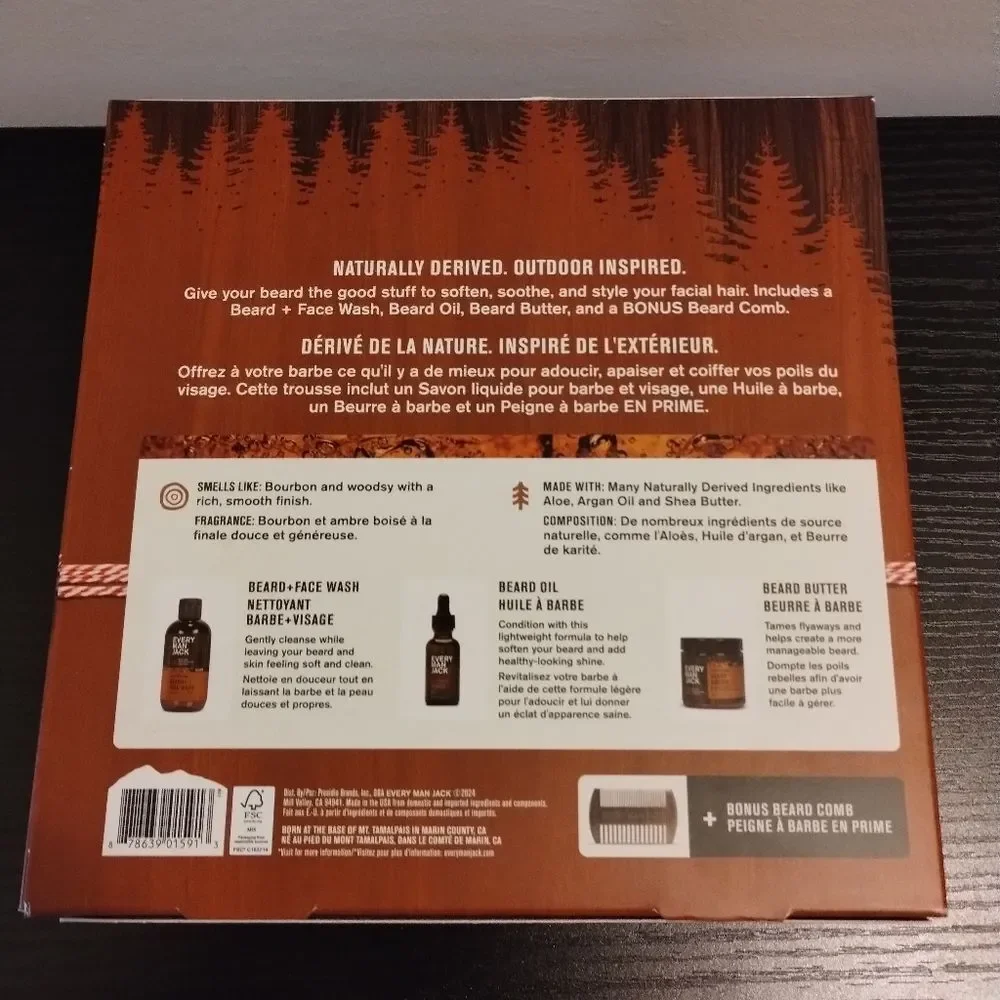 Every Man Jack Beard Grooming Collection Box Set